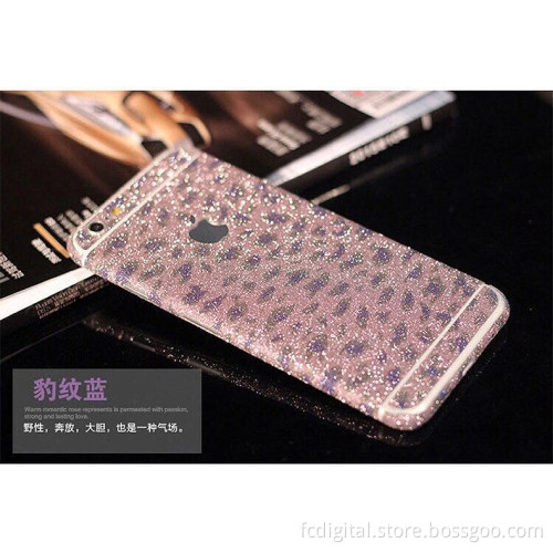 China Manufacturer Glitter Phone Skin for iPhone 6 / 6 plus / 6s / 6s plus with High Quality